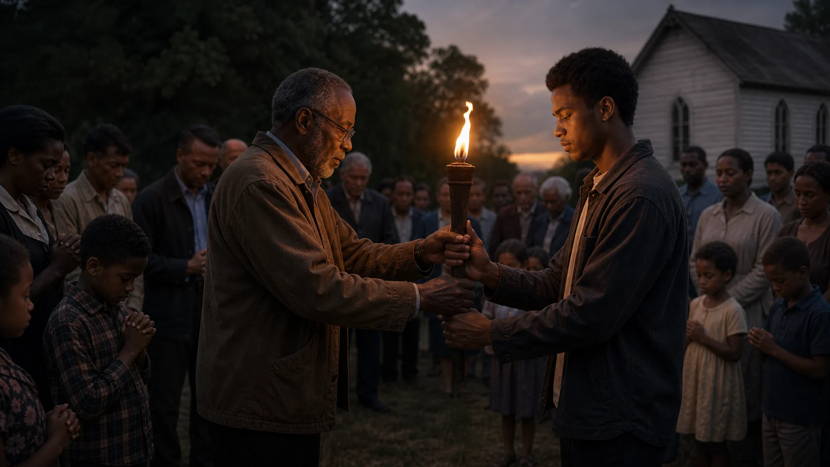 One generation carrying the torch of revival to the next